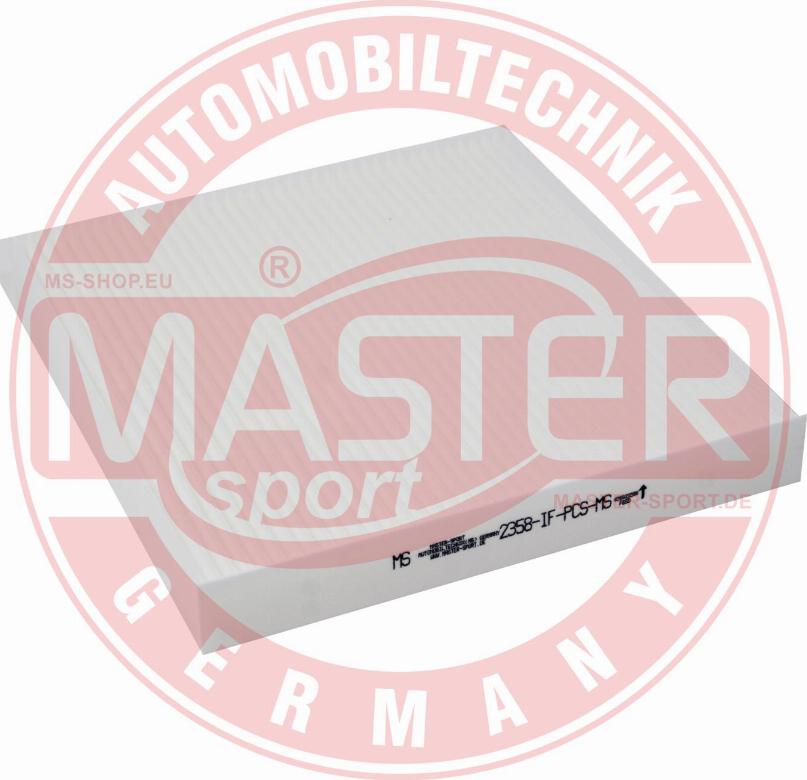 MASTER-SPORT GERMANY 2358-1-IF-PCS-MS - Filtrs, Salona telpas gaiss adetalas.lv