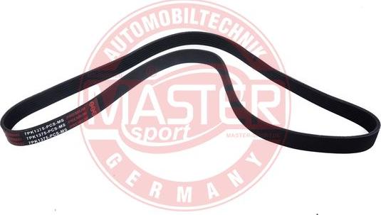 MASTER-SPORT GERMANY 7PK1375-PCS-MS - Ķīļrievu siksna adetalas.lv