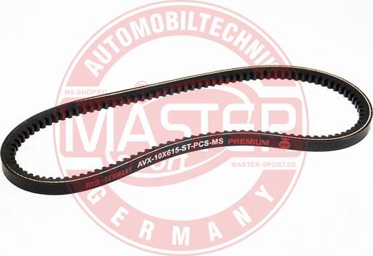 MASTER-SPORT GERMANY AVX-10X615-PCS-MS - Ķīļsiksna adetalas.lv