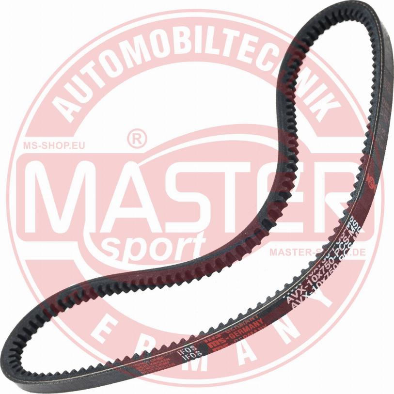 MASTER-SPORT GERMANY AVX-10X750-PCS-MS - Ķīļsiksna adetalas.lv