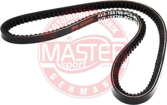 MASTER-SPORT GERMANY AVX-10X760-PCS-MS - Ķīļsiksna adetalas.lv