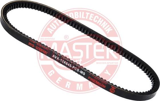 MASTER-SPORT GERMANY AVX-13X645-PCS-MS - Ķīļsiksna adetalas.lv