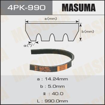 MASUMA 4PK990 - Ķīļrievu siksna adetalas.lv