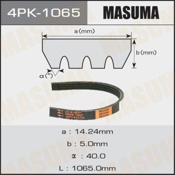 MASUMA 4PK-1065 - Ķīļrievu siksna adetalas.lv