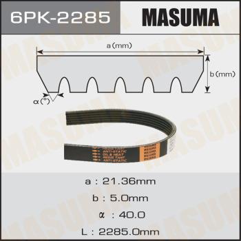 MASUMA 6PK2285 - Ķīļrievu siksna adetalas.lv