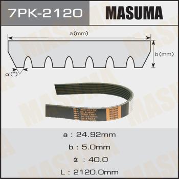 MASUMA 7PK-2120 - Ķīļrievu siksna adetalas.lv