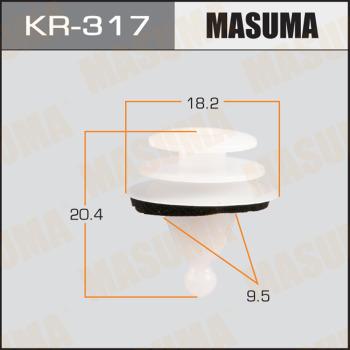 MASUMA KR-317 - Moldings / aizsarguzlika adetalas.lv