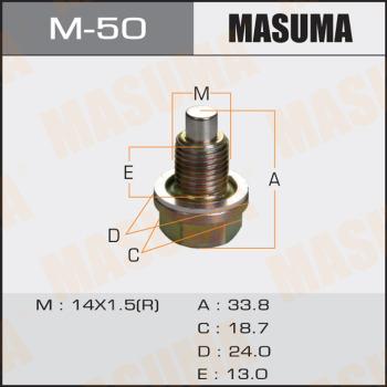 MASUMA M-50 - Korķis, Eļļas vācele adetalas.lv