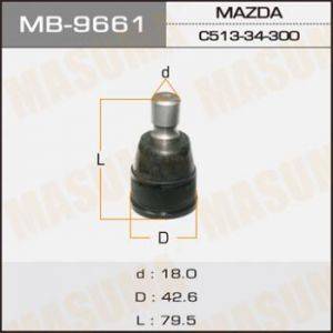 MASUMA MB-9661 - Balst / Virzošais šarnīrs adetalas.lv