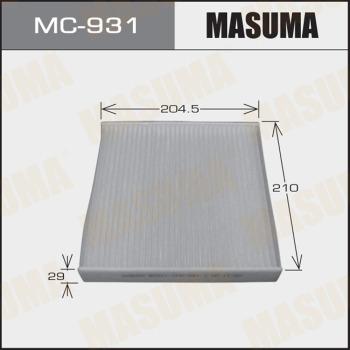 MASUMA MC-931 - Filtrs, Salona telpas gaiss adetalas.lv