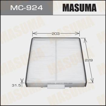 MASUMA MC-924 - Filtrs, Salona telpas gaiss adetalas.lv