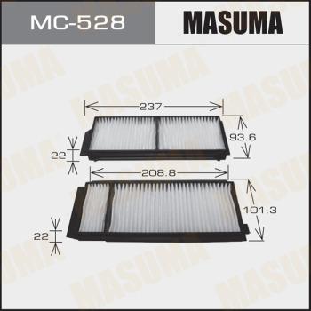 MASUMA MC-528 - Filtrs, Salona telpas gaiss adetalas.lv