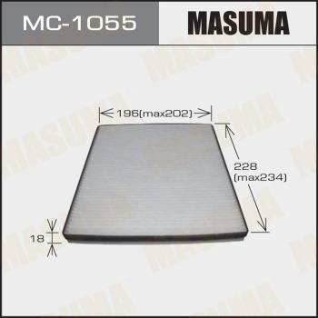 MASUMA MC-1055 - Filtrs, Salona telpas gaiss adetalas.lv