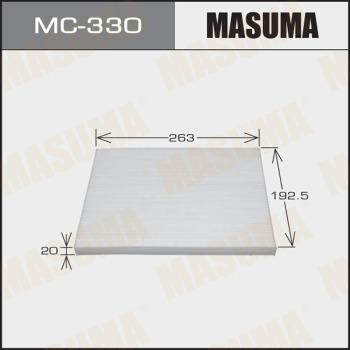 MASUMA MC-330 - Filtrs, Salona telpas gaiss adetalas.lv