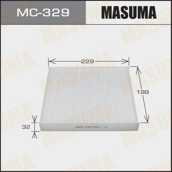 MASUMA MC-329 - Filtrs, Salona telpas gaiss adetalas.lv