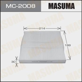 MASUMA MC-2008 - Filtrs, Salona telpas gaiss adetalas.lv