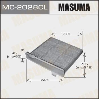 MASUMA MC-2028CL - Filtrs, Salona telpas gaiss adetalas.lv