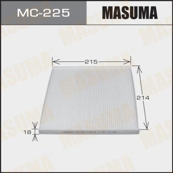 MASUMA MC-225 - Filtrs, Salona telpas gaiss adetalas.lv