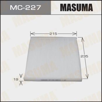 MASUMA MC-227 - Filtrs, Salona telpas gaiss adetalas.lv