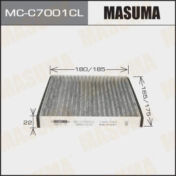 MASUMA MC-C7001CL - Filtrs, Salona telpas gaiss adetalas.lv