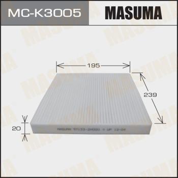 MASUMA MC-K3005 - Filtrs, Salona telpas gaiss adetalas.lv