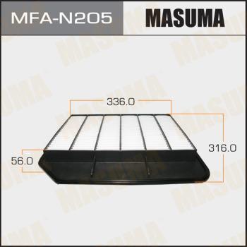 MASUMA MFA-N205 - Gaisa filtrs adetalas.lv