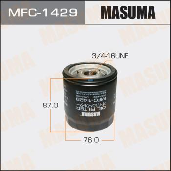 MASUMA MFC-1429 - Eļļas filtrs adetalas.lv