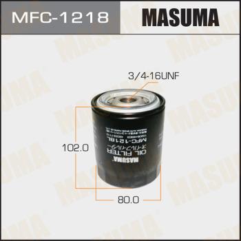 MASUMA MFC-1218 - Eļļas filtrs adetalas.lv