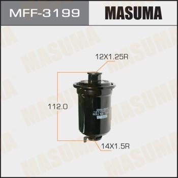 MASUMA MFF-3199 - Degvielas filtrs adetalas.lv