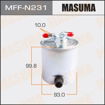 MASUMA MFF-N231 - Degvielas filtrs adetalas.lv