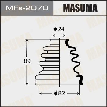 MASUMA MFS-2070 - Putekļusargs, Piedziņas vārpsta adetalas.lv