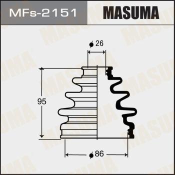 MASUMA MFS-2151 - Putekļusargs, Piedziņas vārpsta adetalas.lv