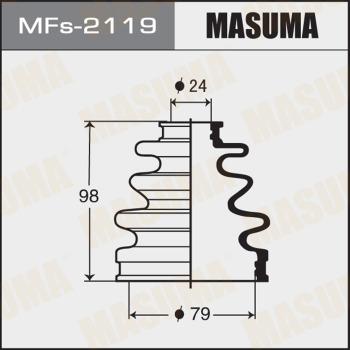 MASUMA MFs-2119 - Putekļusargs, Piedziņas vārpsta adetalas.lv