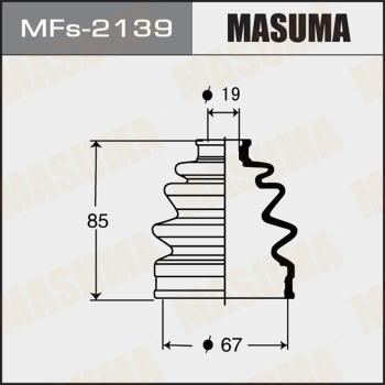 MASUMA MFs-2139 - Putekļusargs, Piedziņas vārpsta adetalas.lv