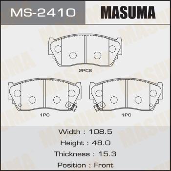 MASUMA MS-2410 - Bremžu loku komplekts adetalas.lv