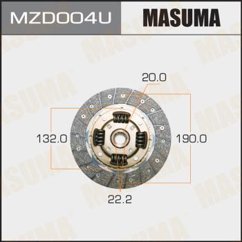 MASUMA MZD004U - Sajūga disks adetalas.lv