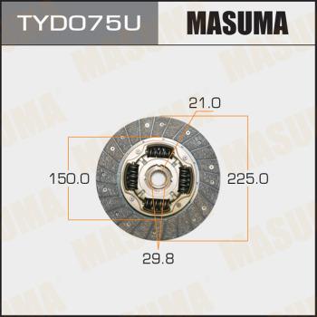 MASUMA TYD075U - Sajūga disks adetalas.lv