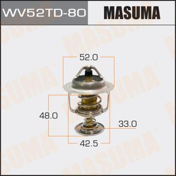 MASUMA WV52TD-80 - Termostats, Dzesēšanas šķidrums adetalas.lv