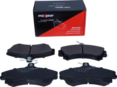 Maxgear 19-0550 - Bremžu uzliku kompl., Disku bremzes adetalas.lv