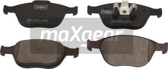 Maxgear 19-0657 - Bremžu uzliku kompl., Disku bremzes adetalas.lv