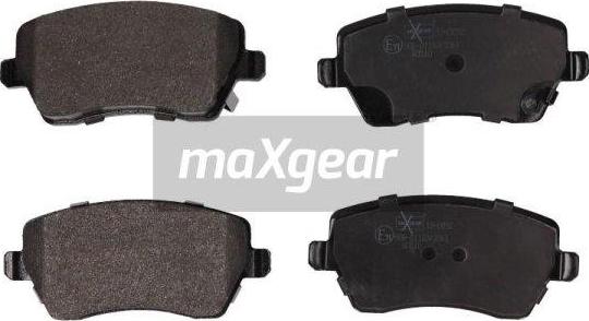 Maxgear 19-0892 - Bremžu uzliku kompl., Disku bremzes adetalas.lv