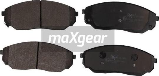 Maxgear 19-0888 - Bremžu uzliku kompl., Disku bremzes adetalas.lv