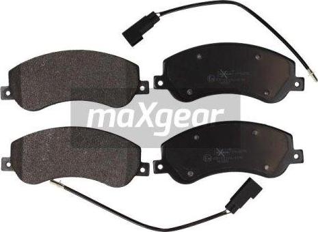 Maxgear 19-0878 - Bremžu uzliku kompl., Disku bremzes adetalas.lv