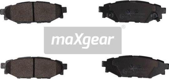 Maxgear 19-1447 - Bremžu uzliku kompl., Disku bremzes adetalas.lv