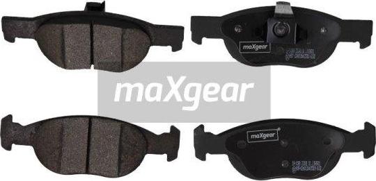 Maxgear 19-1089 - Bremžu uzliku kompl., Disku bremzes adetalas.lv