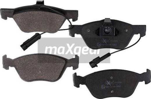 Maxgear 19-1086 - Bremžu uzliku kompl., Disku bremzes adetalas.lv