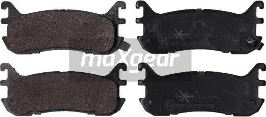 Maxgear 19-1385 - Bremžu uzliku kompl., Disku bremzes adetalas.lv