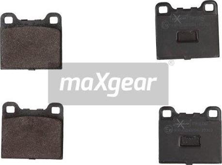 Maxgear 19-1742 - Bremžu uzliku kompl., Disku bremzes adetalas.lv