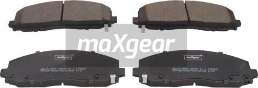 Maxgear 19-3035 - Bremžu uzliku kompl., Disku bremzes adetalas.lv