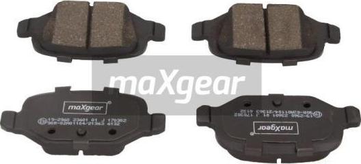 Maxgear 19-2960 - Bremžu uzliku kompl., Disku bremzes adetalas.lv